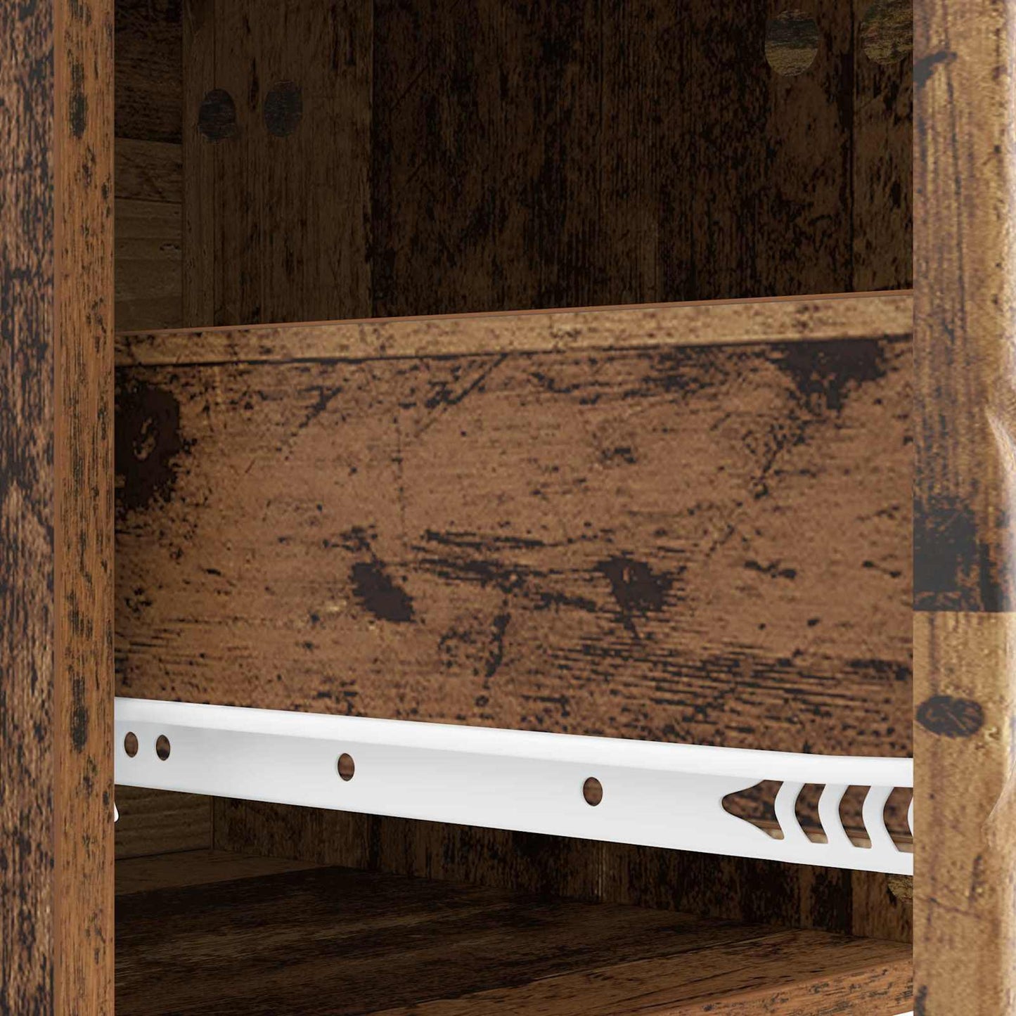 Schubladenschrank Altholz 33 x 34,5 x 90 cm Holzwerkstoff