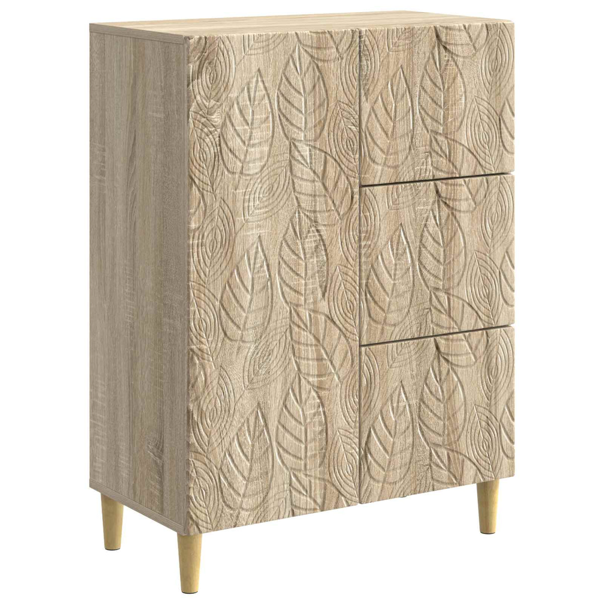 Sideboard Sonoma-Eiche 66 x 34,5 x 90 cm Holzwerkstoff