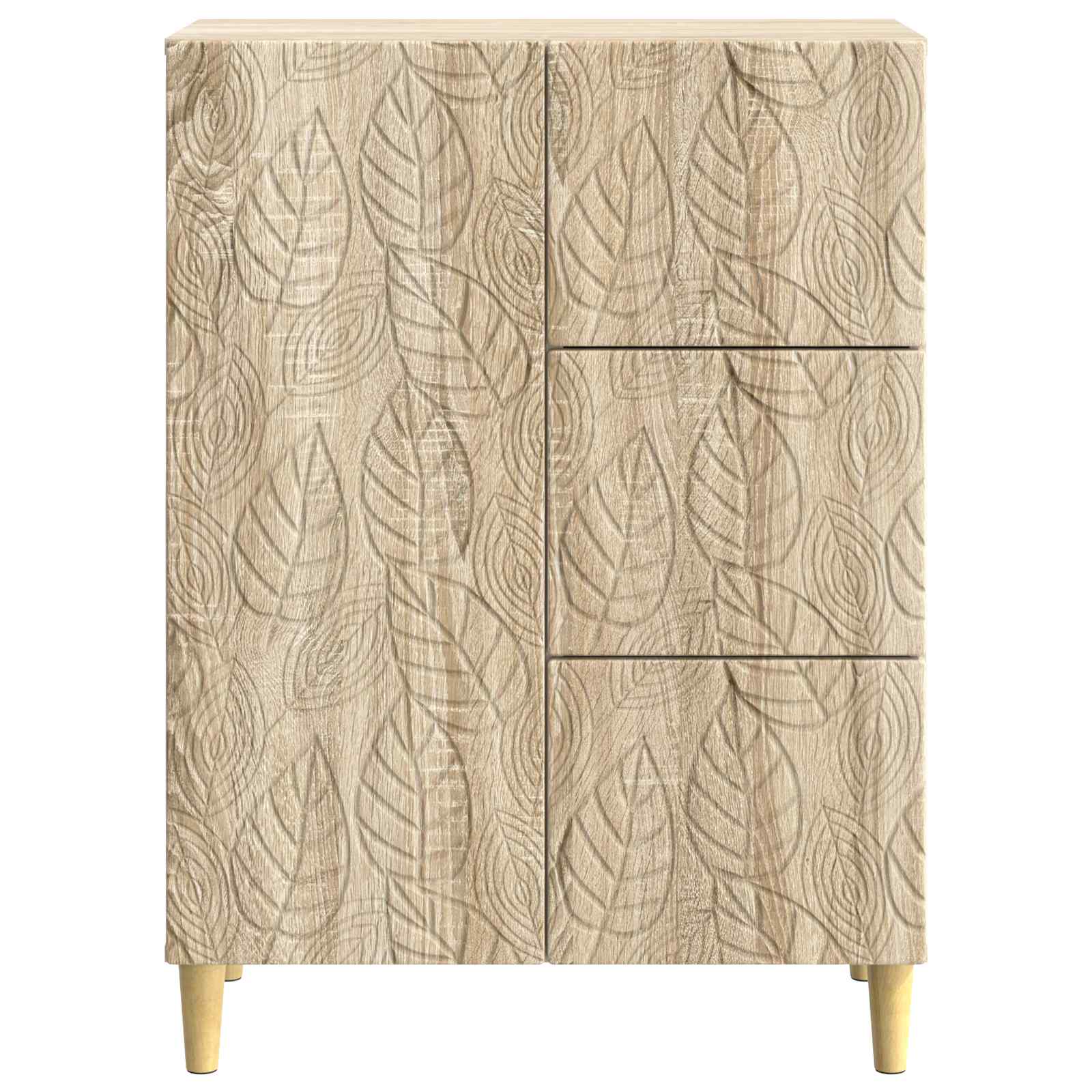 Sideboard Sonoma-Eiche 66 x 34,5 x 90 cm Holzwerkstoff