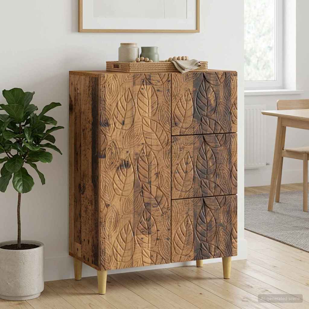 Sideboard Altholz 66 x 34,5 x 90 cm Holzwerkstoff