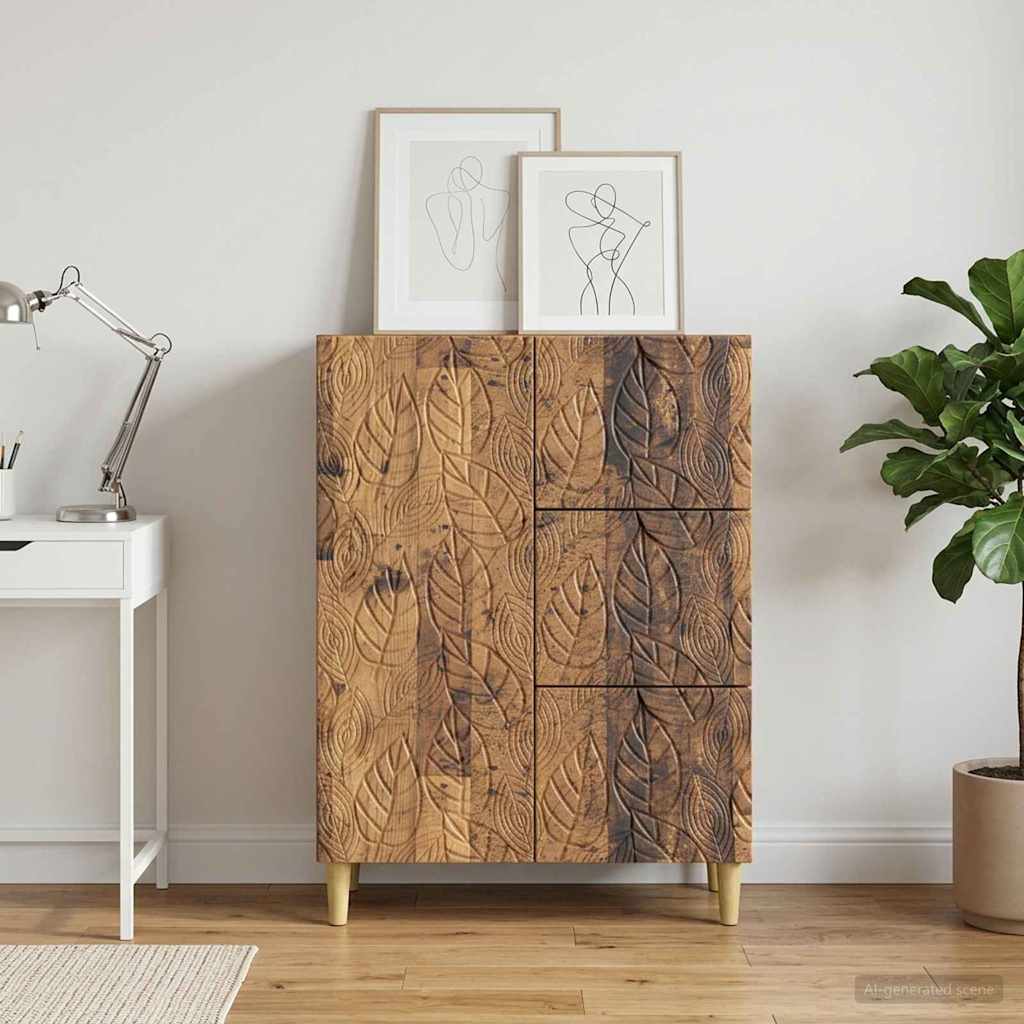 Sideboard Altholz 66 x 34,5 x 90 cm Holzwerkstoff