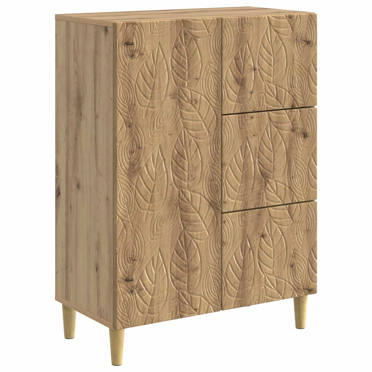 Sideboard Artisan-Eiche 66 x 34,5 x 90 cm Holzwerkstoff