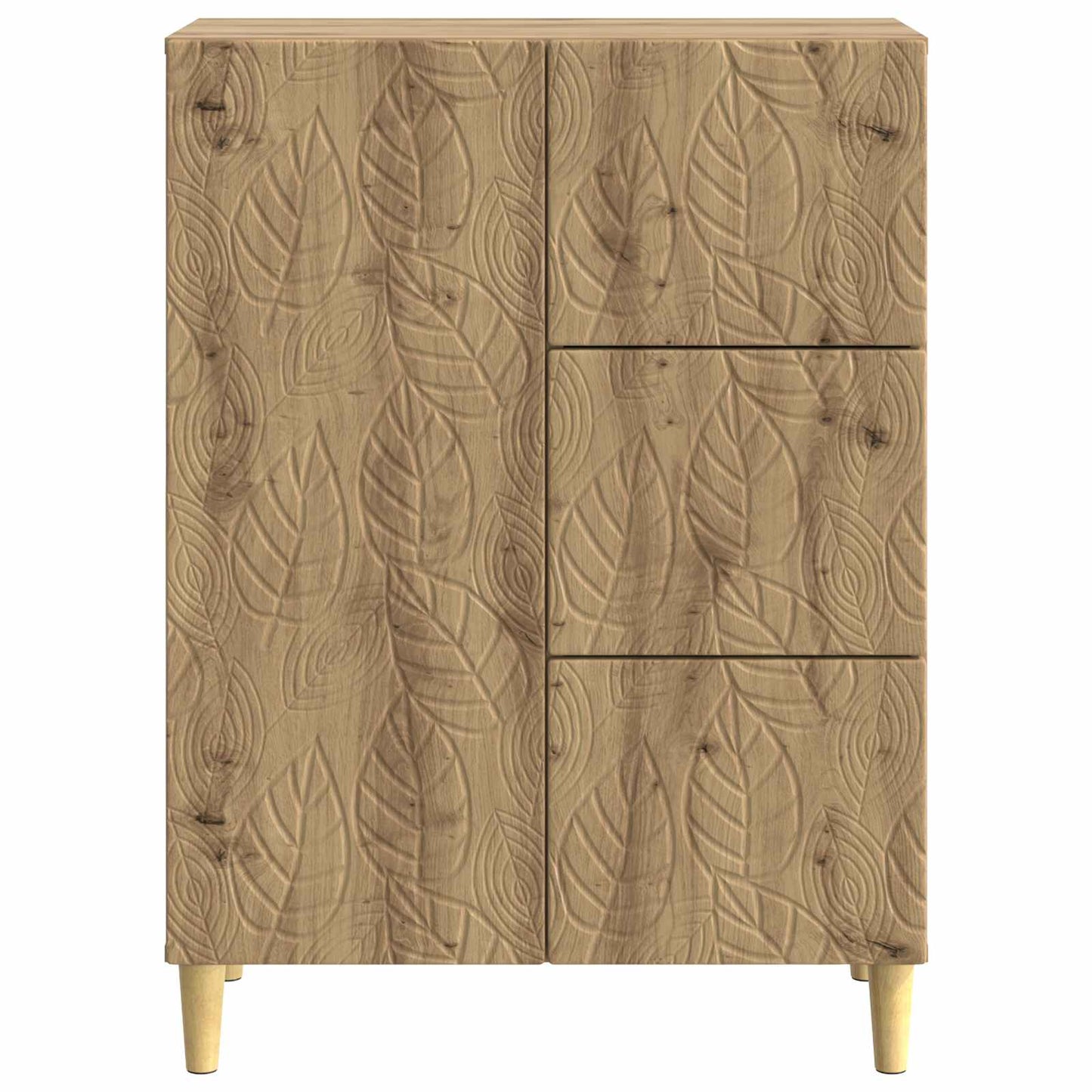 Sideboard Artisan-Eiche 66 x 34,5 x 90 cm Holzwerkstoff