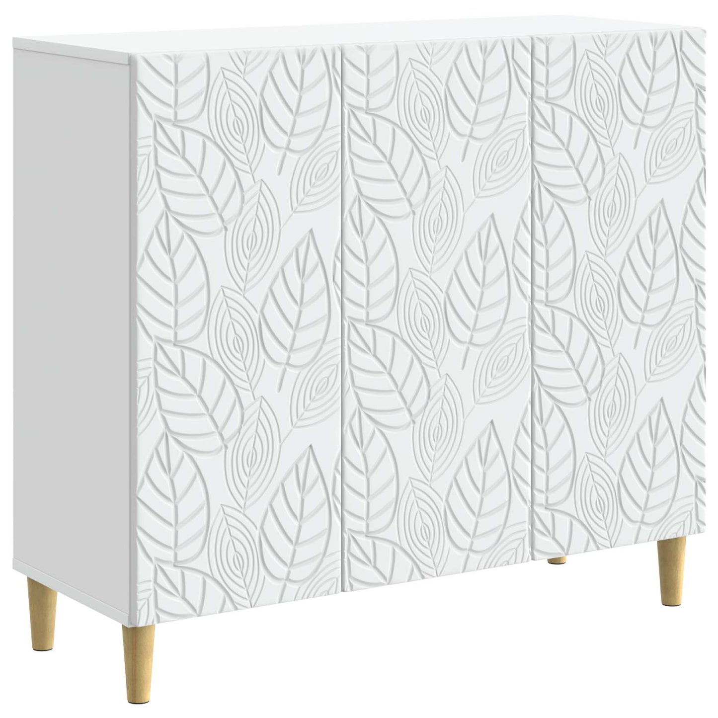 Sideboard Weiß 89 x 34,5 x 80 cm Holzwerkstoff