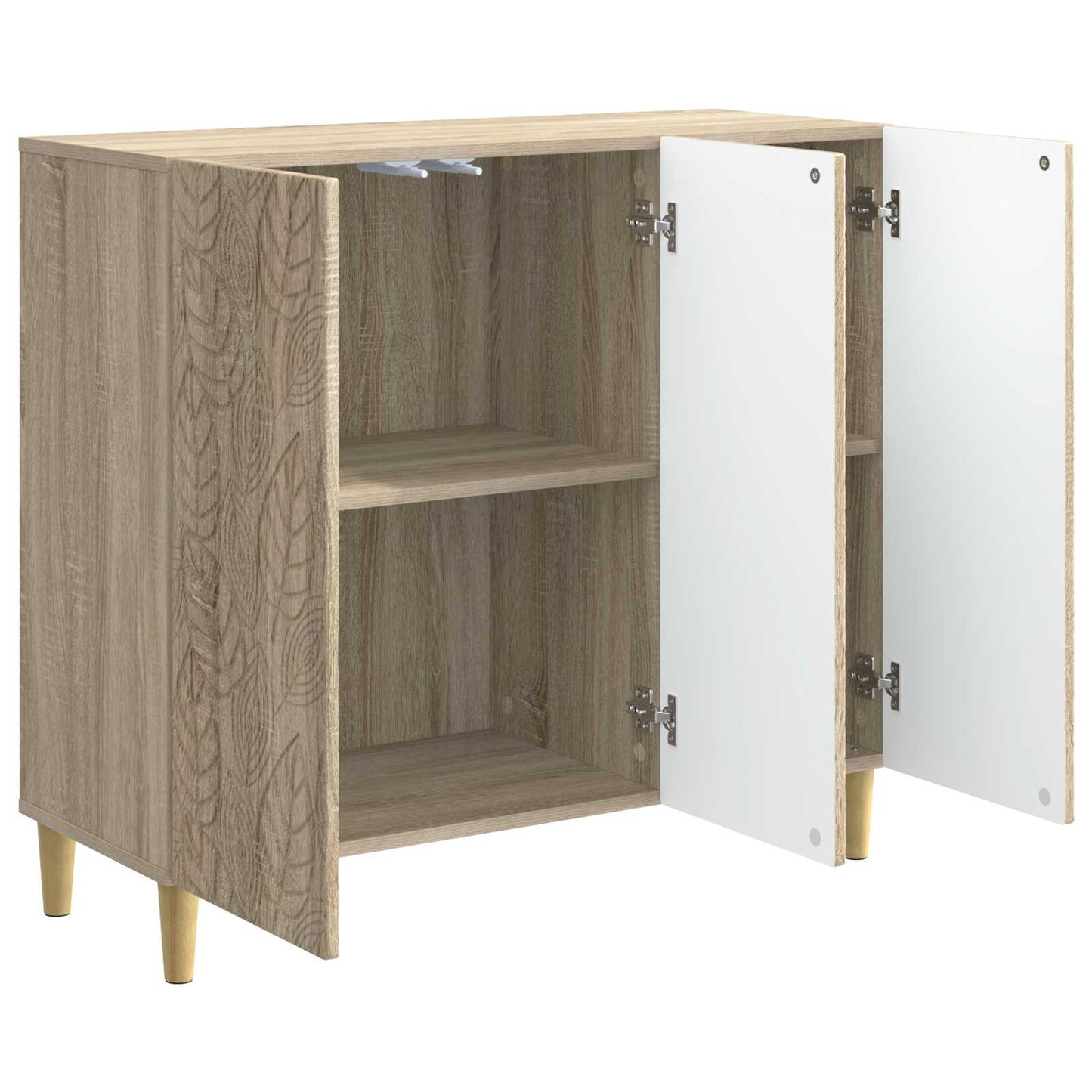 Sideboard Sonoma-Eiche 89 x 34,5 x 80 cm Holzwerkstoff