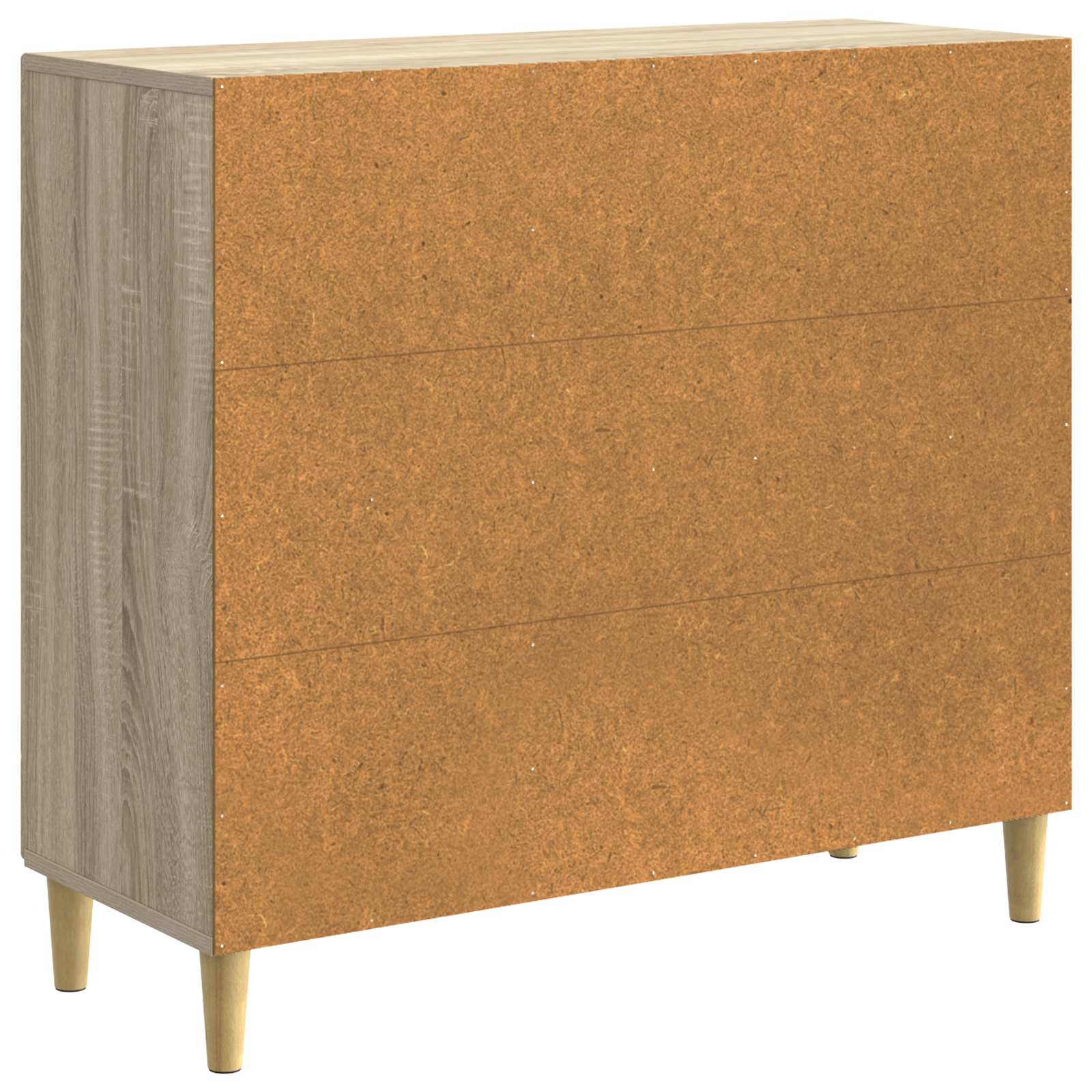 Sideboard Sonoma-Eiche 89 x 34,5 x 80 cm Holzwerkstoff