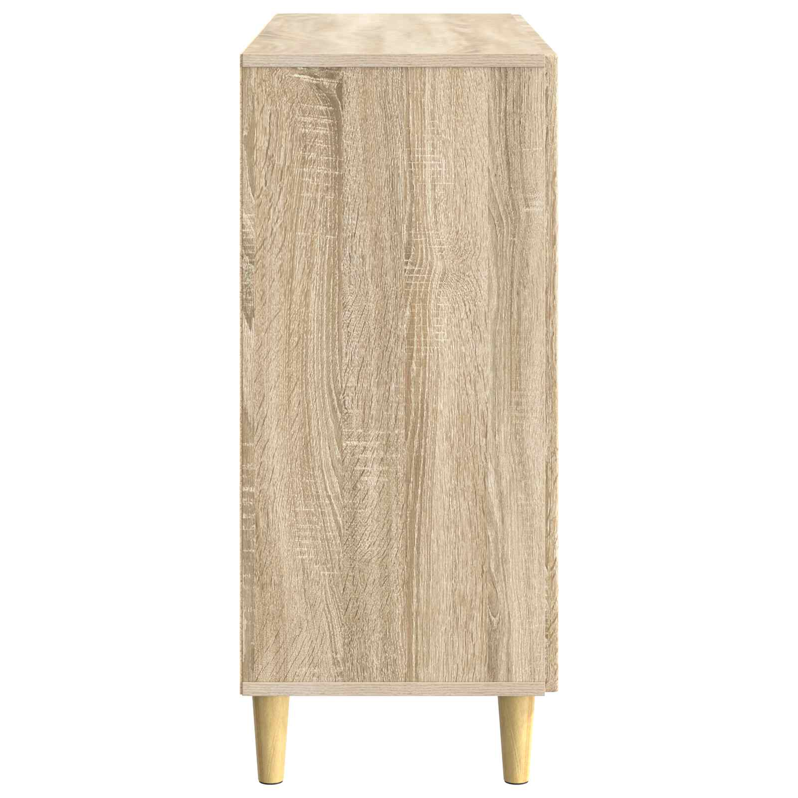Sideboard Sonoma-Eiche 89 x 34,5 x 80 cm Holzwerkstoff