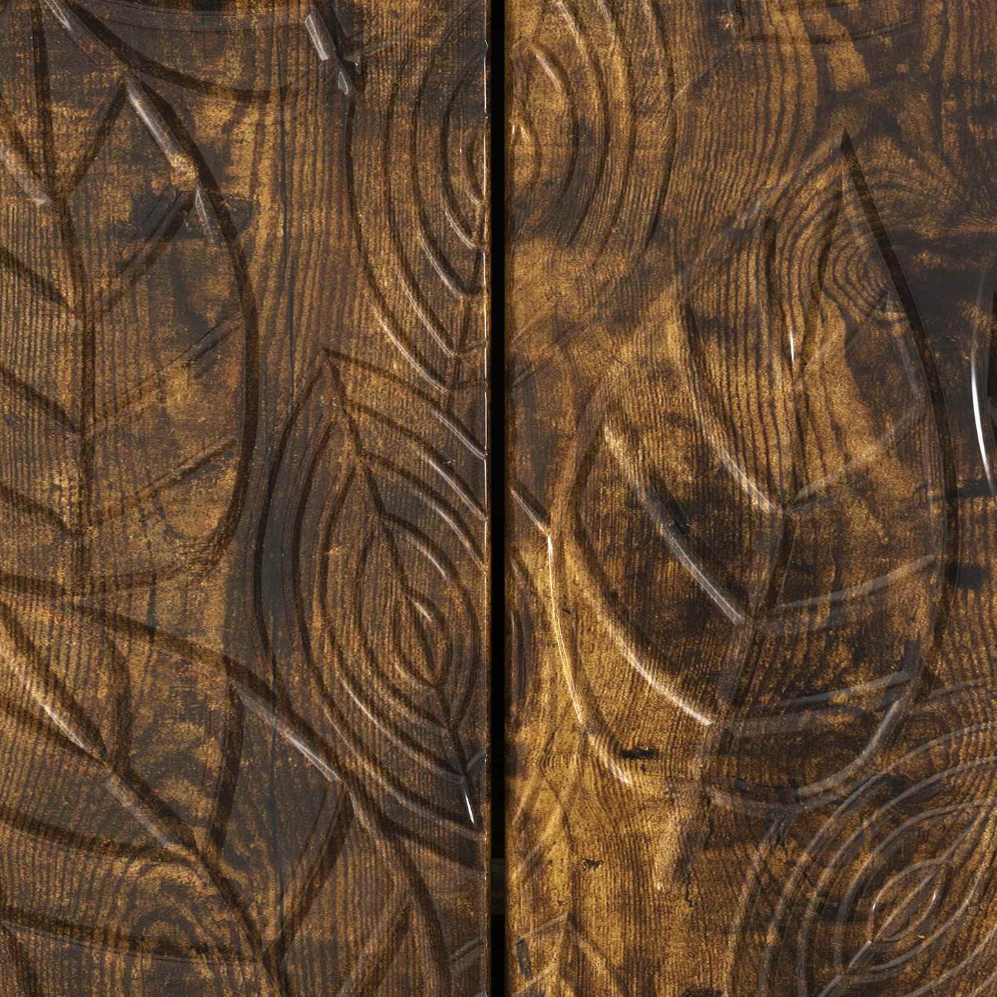 Sideboard Geräucherte Eiche 89 x 34,5 x 80 cm Holzwerkstoff
