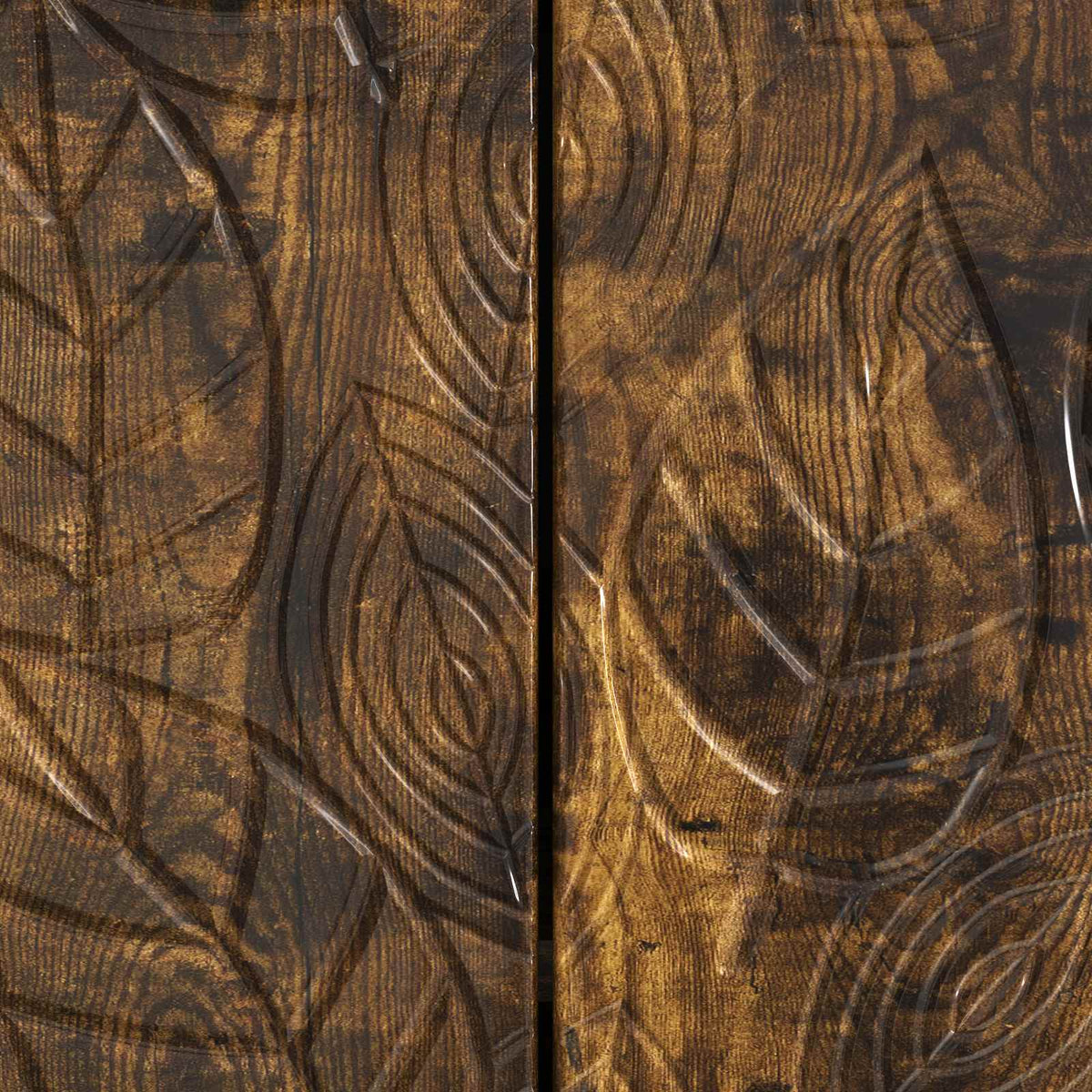Sideboard Geräucherte Eiche 89 x 34,5 x 80 cm Holzwerkstoff