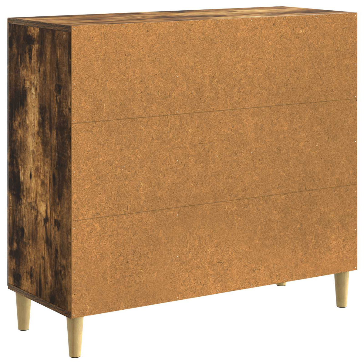 Sideboard Geräucherte Eiche 89 x 34,5 x 80 cm Holzwerkstoff