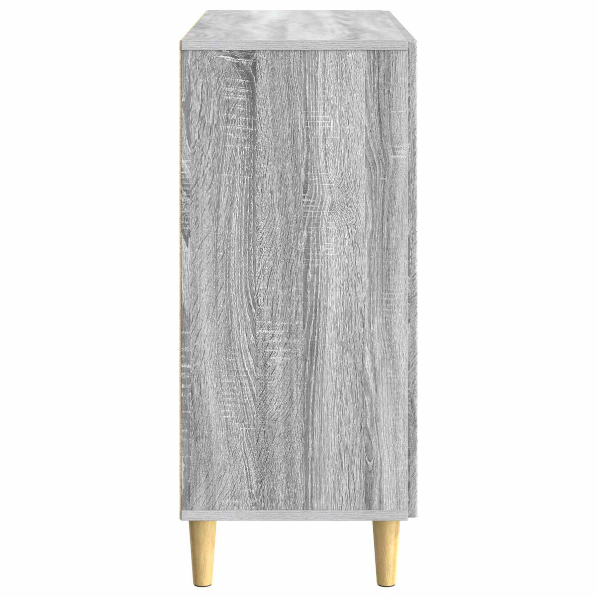 Sideboard Grau Sonoma 89 x 34,5 x 80 cm Holzwerkstoff