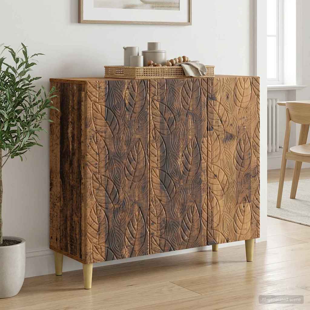 Sideboard Altholz 89 x 34,5 x 80 cm Holzwerkstoff