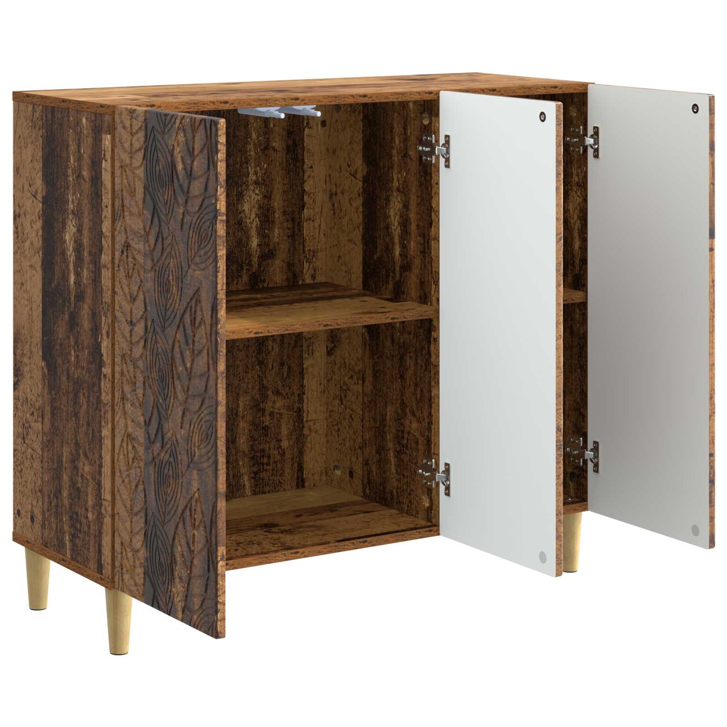 Sideboard Altholz 89 x 34,5 x 80 cm Holzwerkstoff