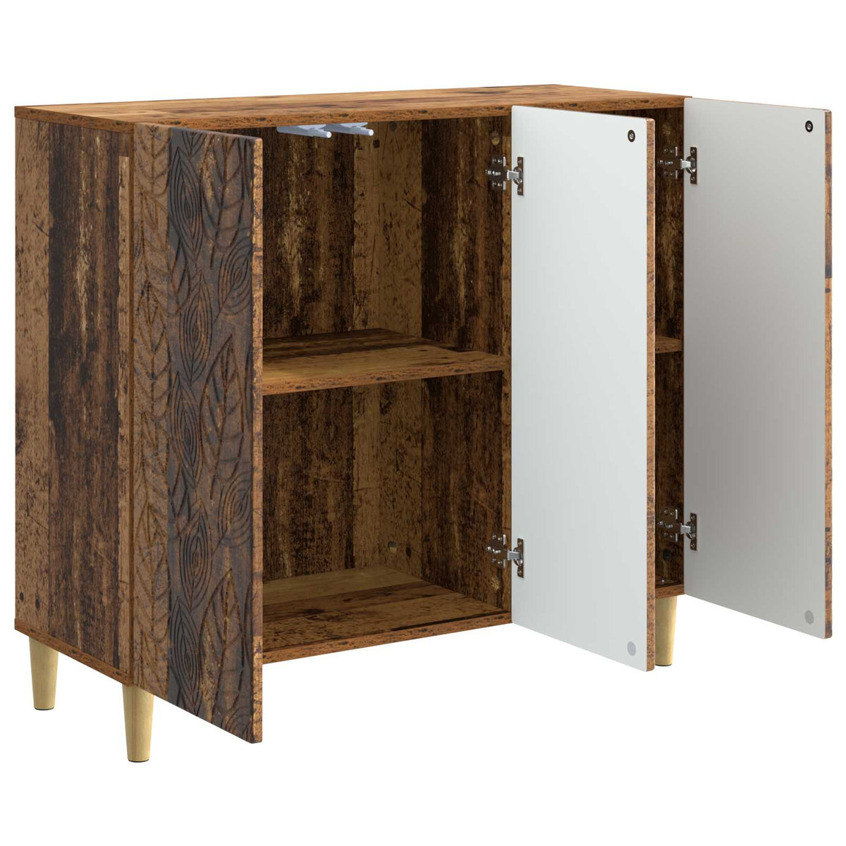 Sideboard Altholz 89 x 34,5 x 80 cm Holzwerkstoff
