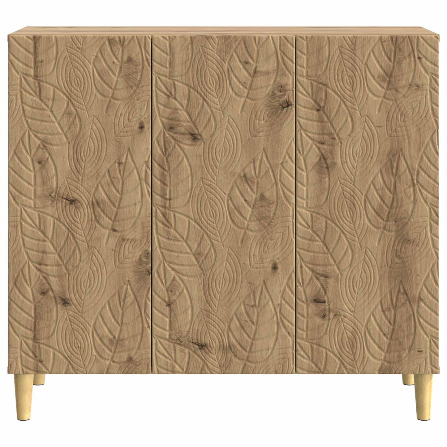 Sideboard Artisan-Eiche 89 x 34,5 x 80 cm Holzwerkstoff