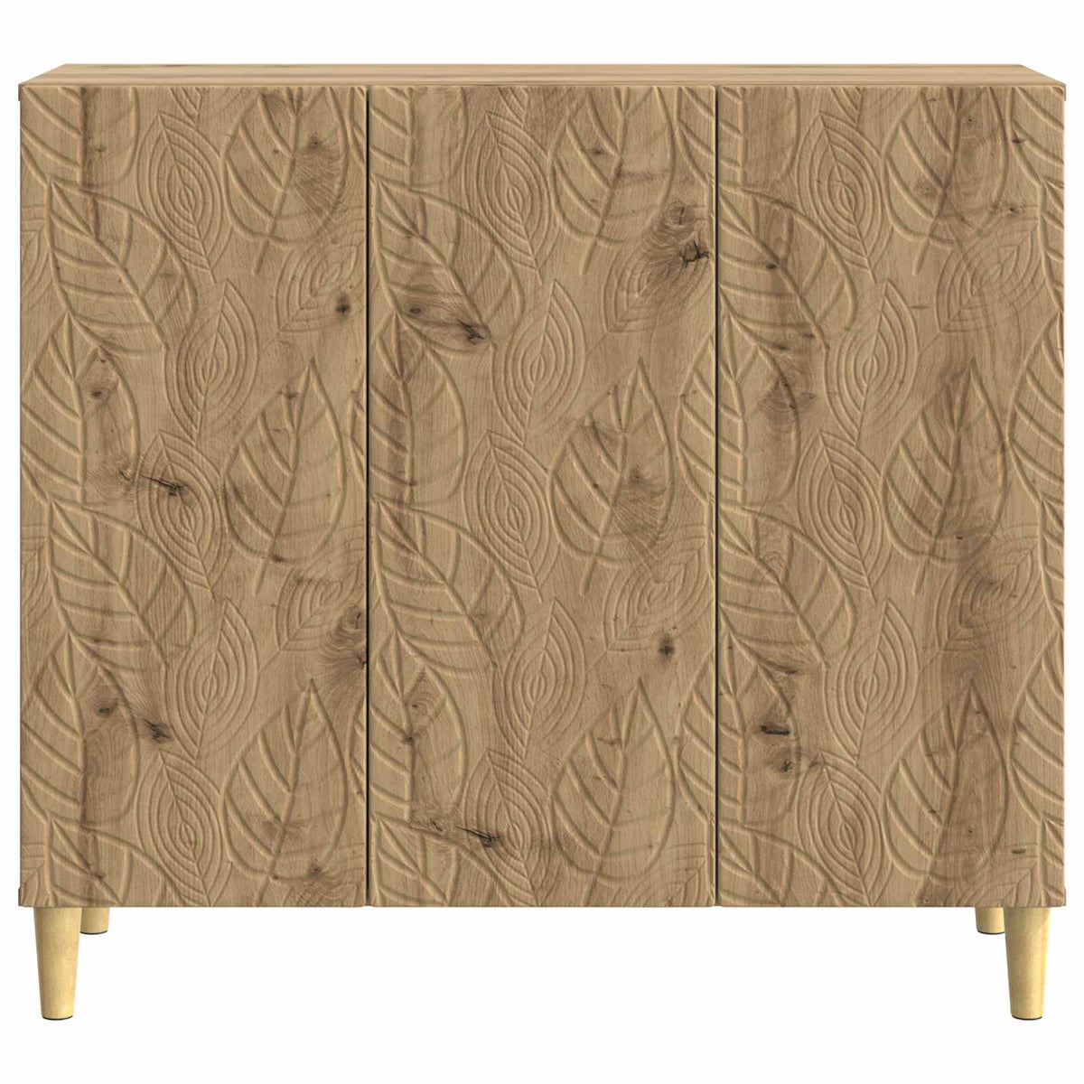Sideboard Artisan-Eiche 89 x 34,5 x 80 cm Holzwerkstoff