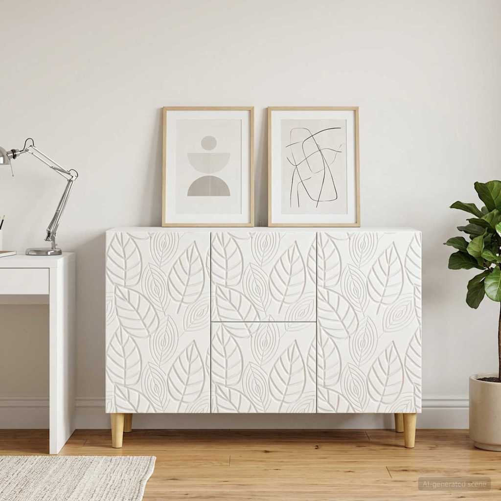 Sideboard Weiß 89 x 34,5 x 60 cm Holzwerkstoff