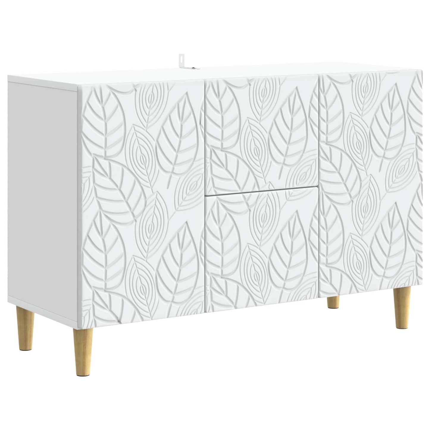 Sideboard Weiß 89 x 34,5 x 60 cm Holzwerkstoff