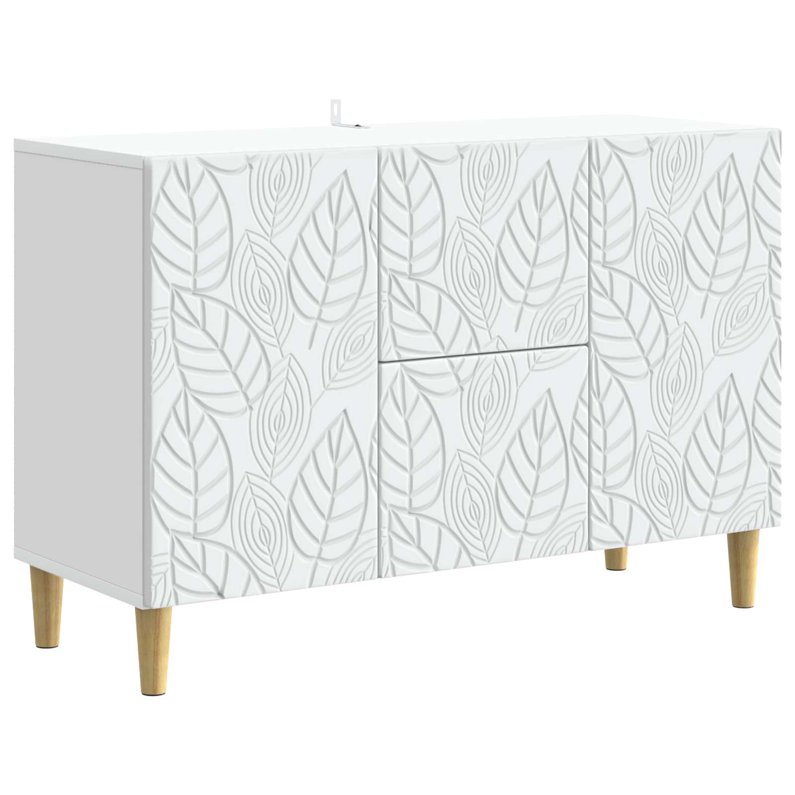 Sideboard Weiß 89 x 34,5 x 60 cm Holzwerkstoff