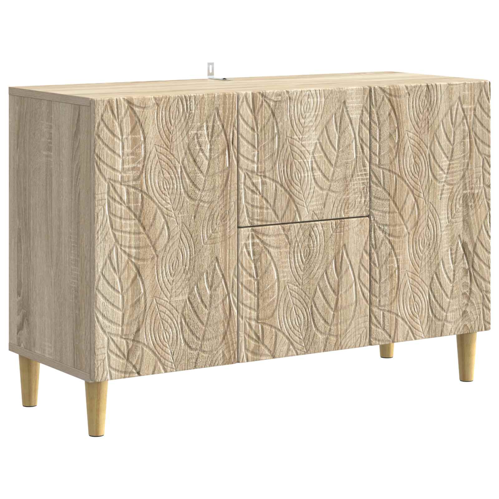 Sideboard Sonoma-Eiche 89 x 34,5 x 60 cm Holzwerkstoff