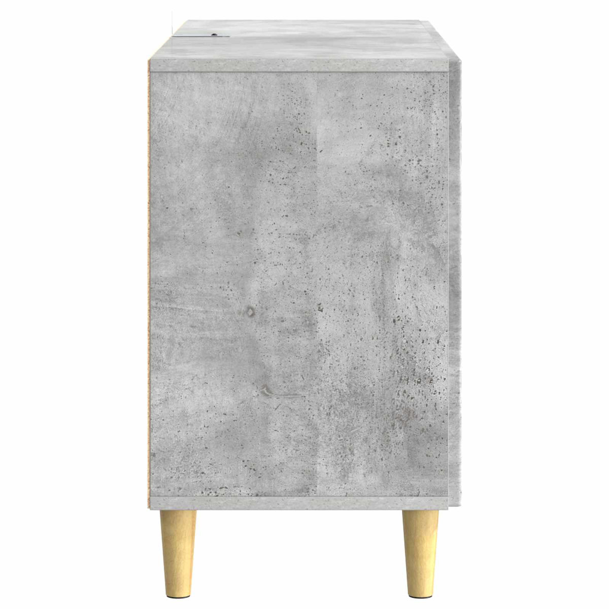 Sideboard Betongrau 89 x 34,5 x 60 cm Holzwerkstoff