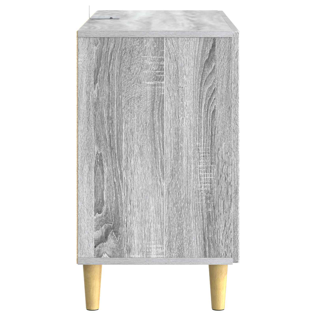 Sideboard Sonoma-Grau 89 x 34,5 x 60 cm Holzwerkstoff