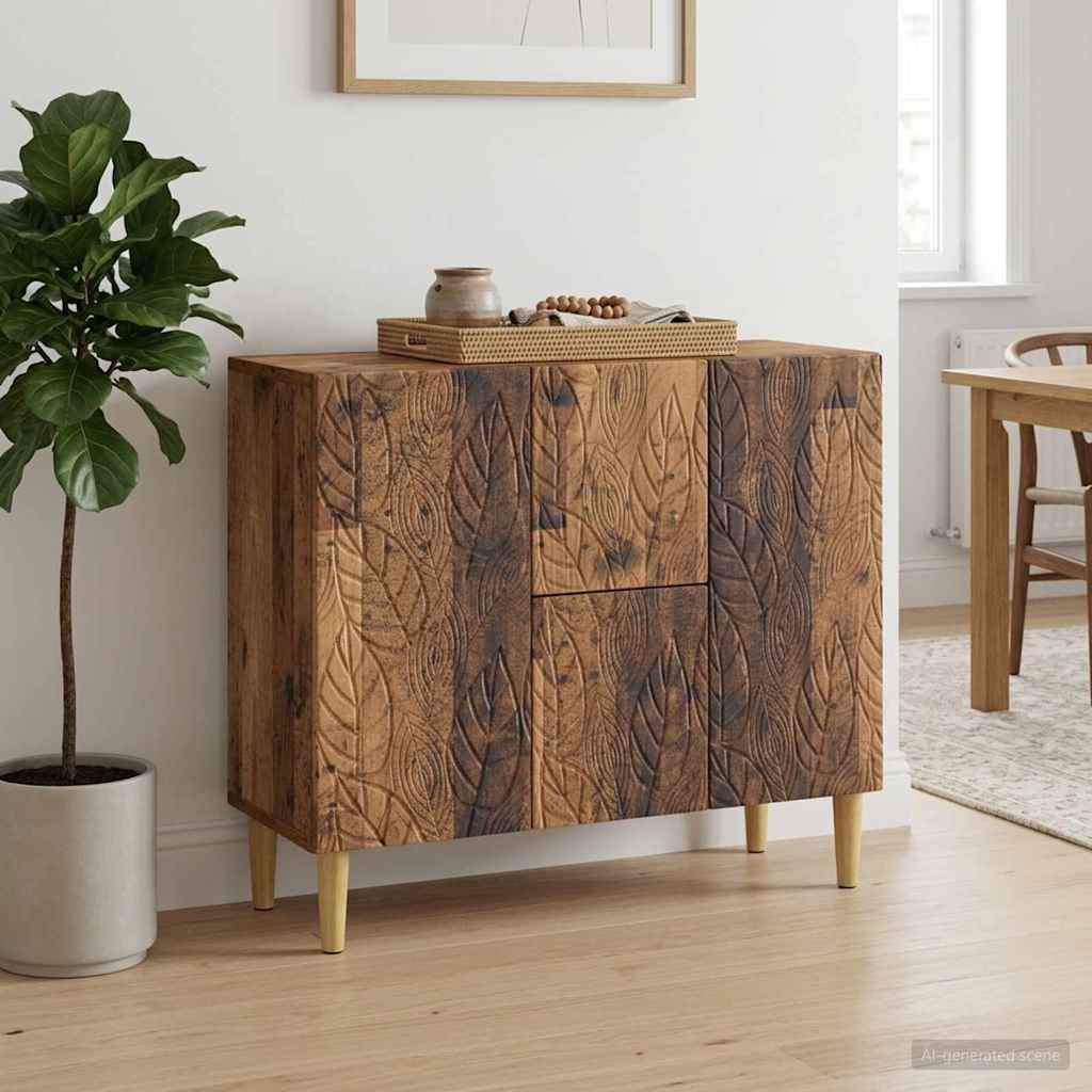Sideboard Altholz 89 x 34,5 x 60 cm Holzwerkstoff