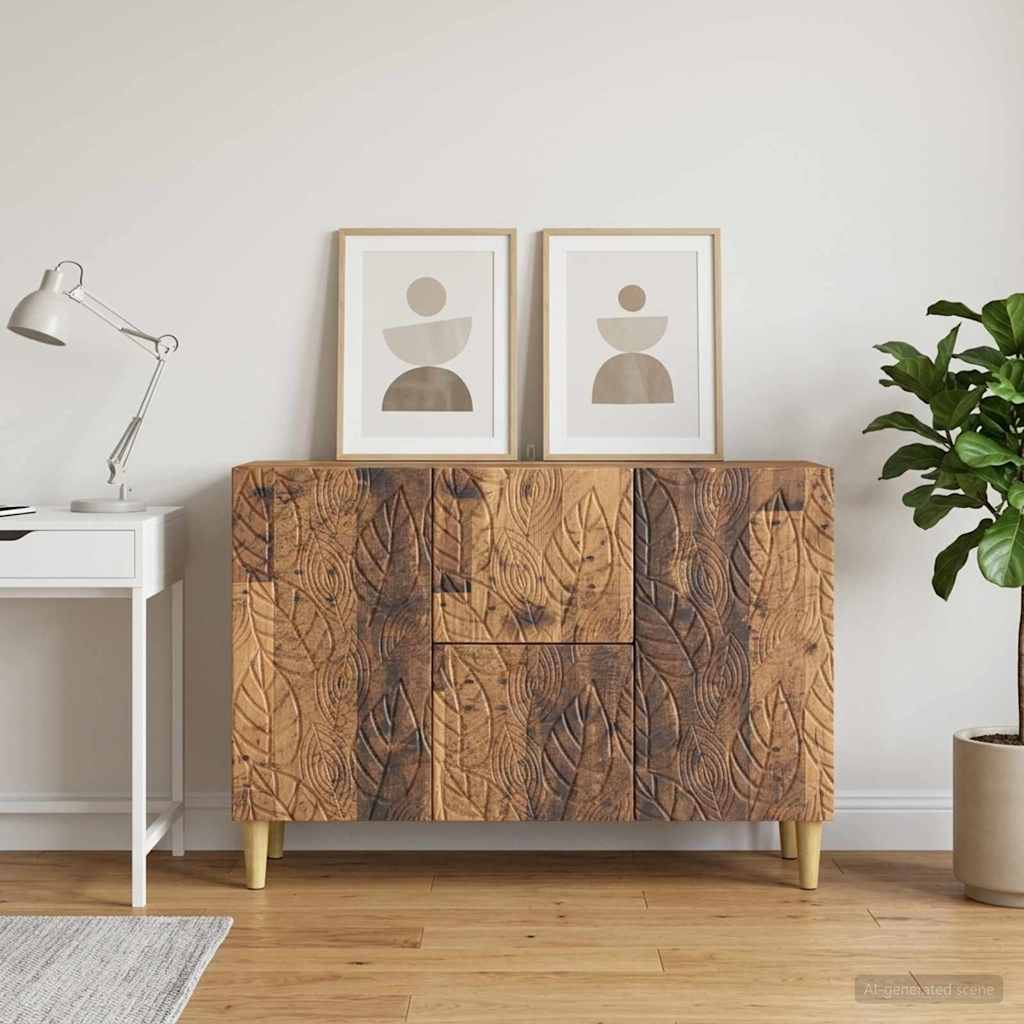 Sideboard Altholz 89 x 34,5 x 60 cm Holzwerkstoff