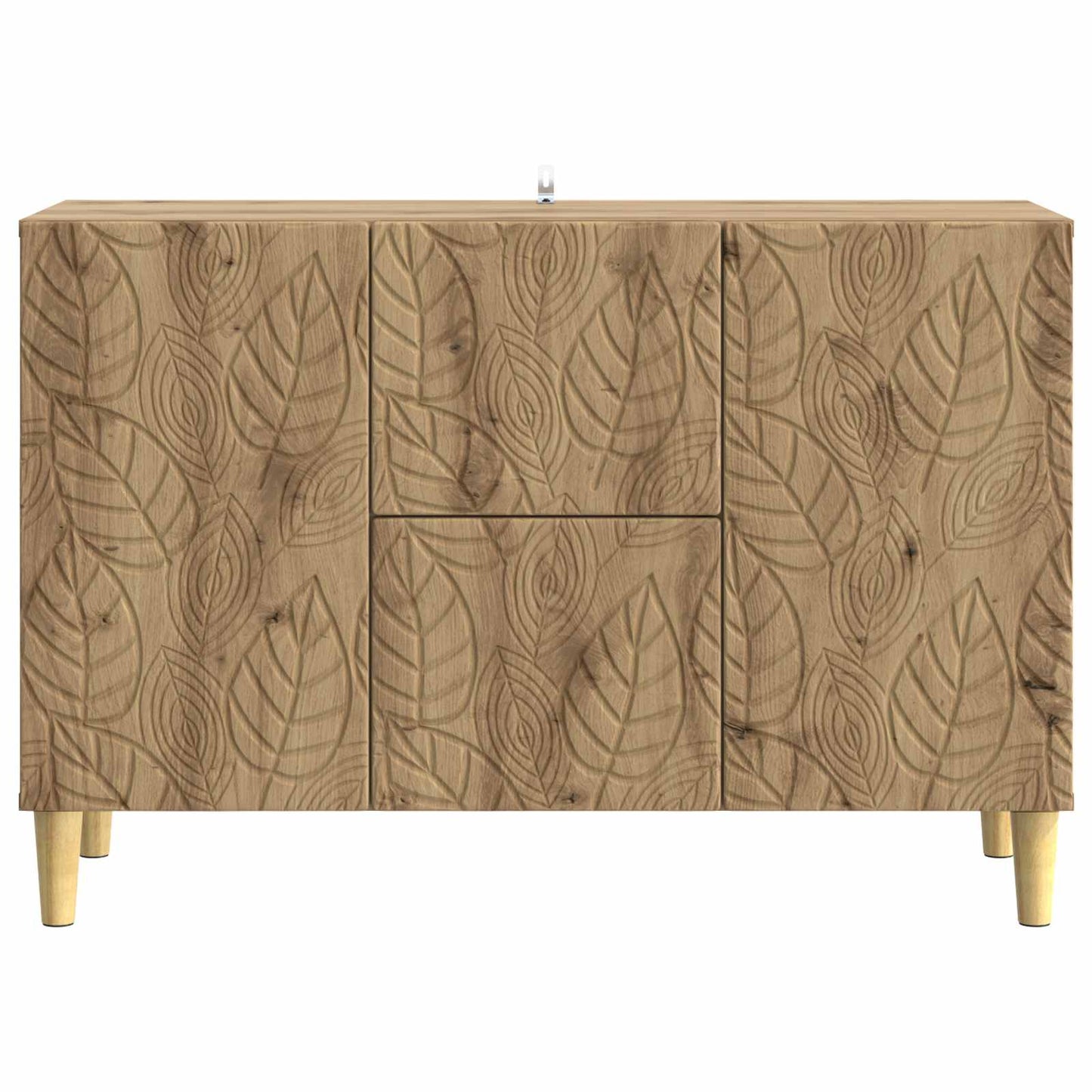 Sideboard Artisan-Eiche 89 x 34,5 x 60 cm Holzwerkstoff
