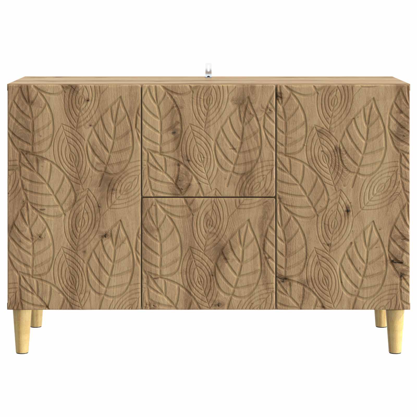Sideboard Artisan-Eiche 89 x 34,5 x 60 cm Holzwerkstoff