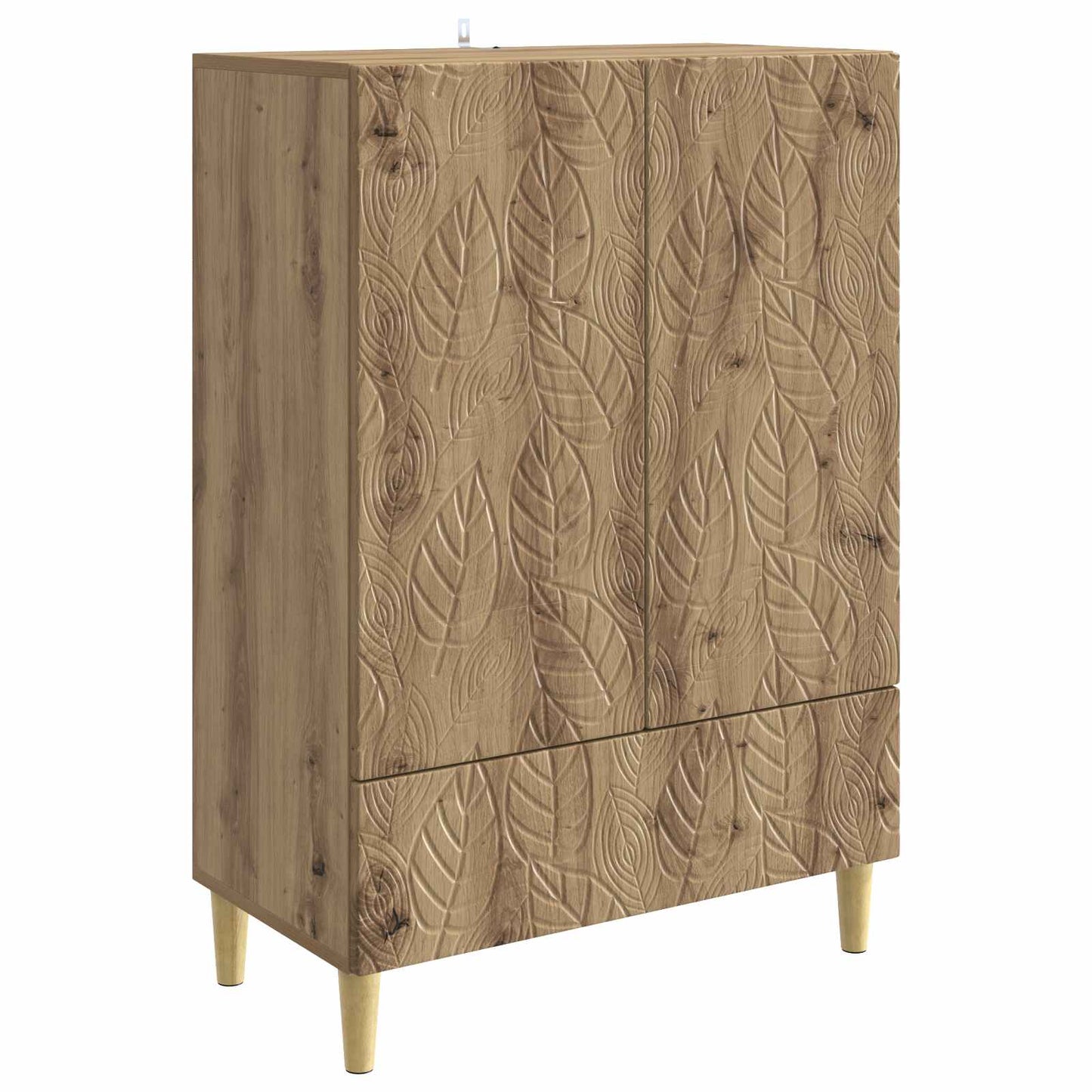 Sideboard Artisan-Eiche 66 x 34,5 x 95 cm Holzwerkstoff