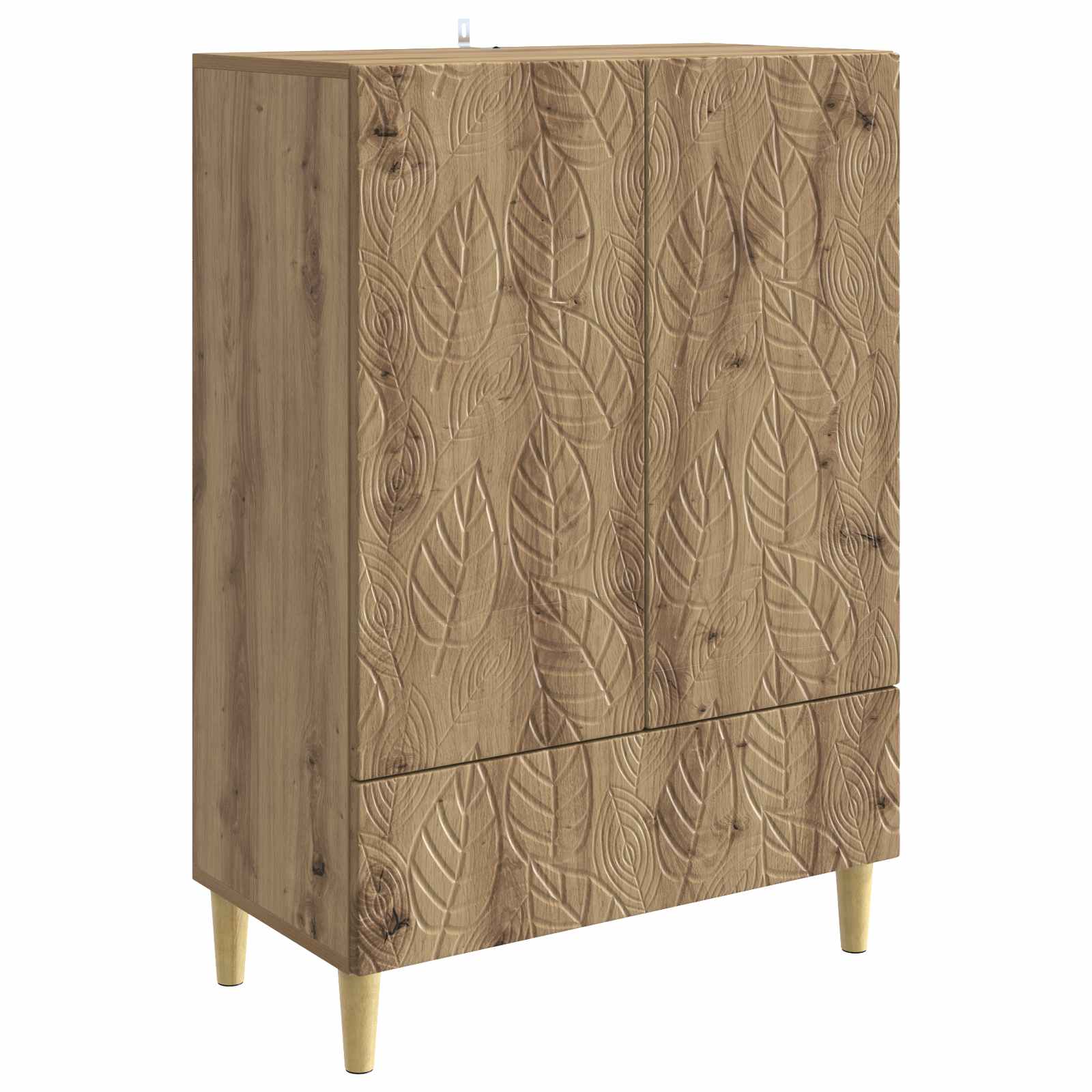 Sideboard Artisan-Eiche 66 x 34,5 x 95 cm Holzwerkstoff