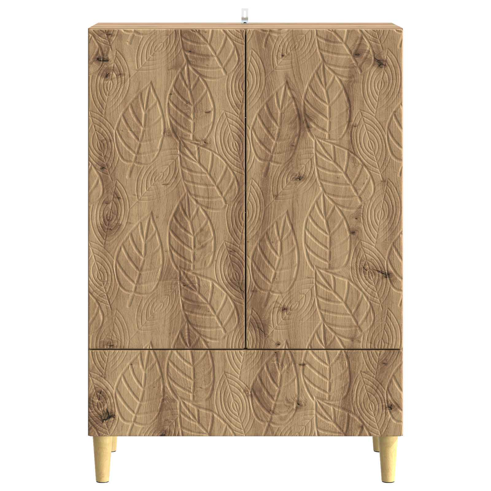 Sideboard Artisan-Eiche 66 x 34,5 x 95 cm Holzwerkstoff