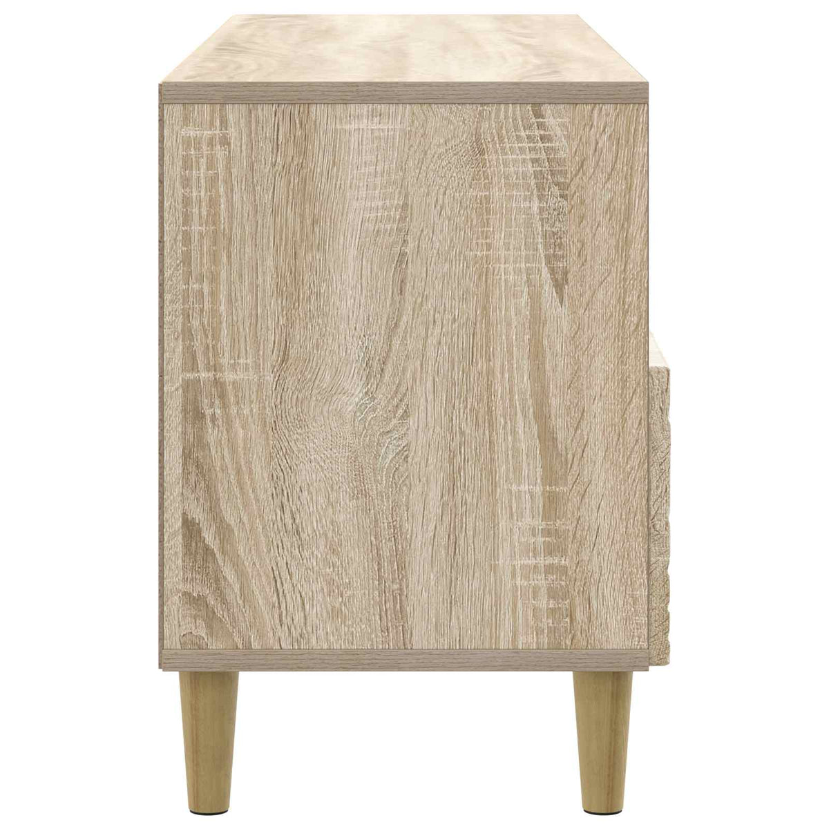 TV-Schränk 102 x 34,5 x 50 cm Sonoma-Eiche Holzwerkstoff