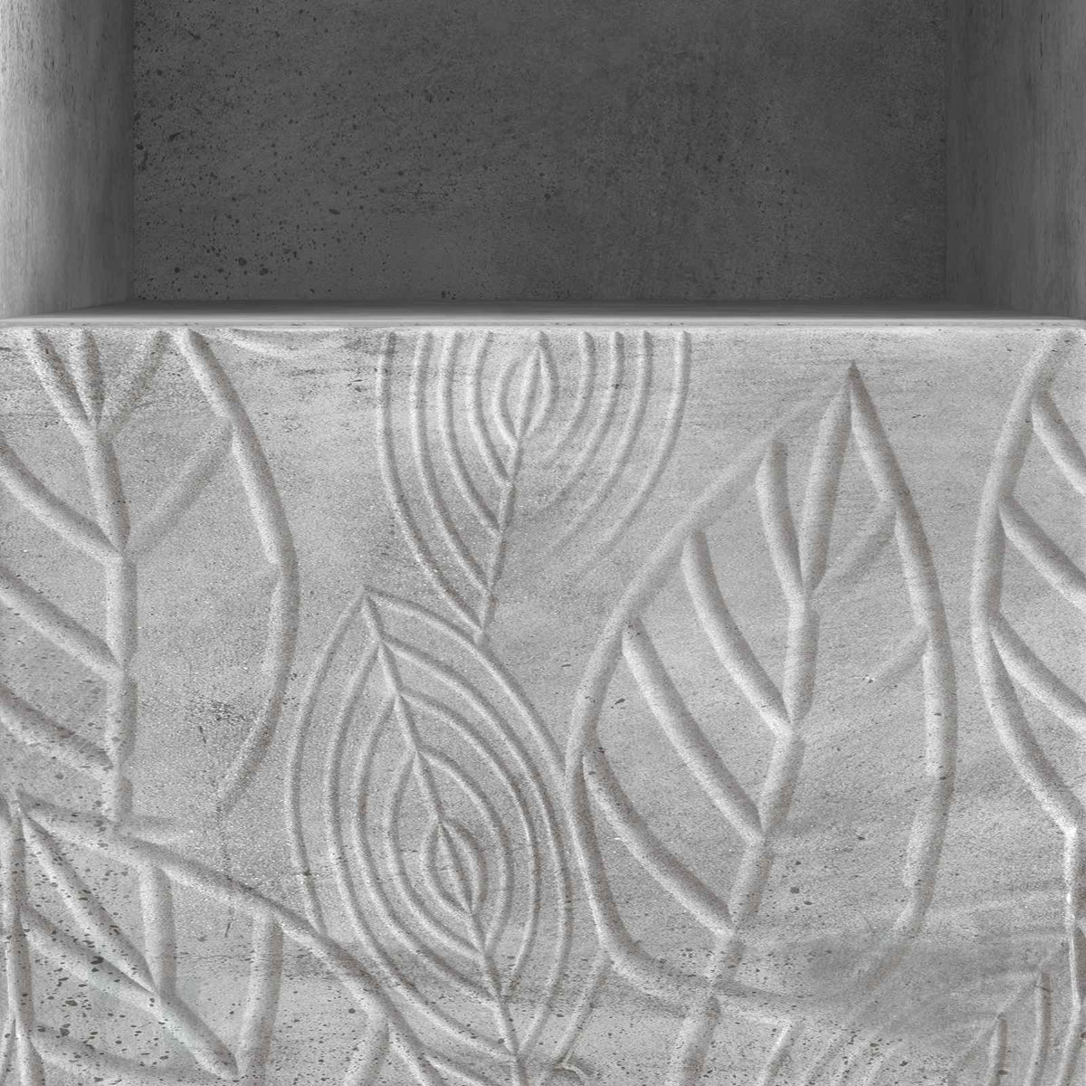 TV-Schränk 102 x 34,5 x 50 cm Betongrau Holzwerkstoff