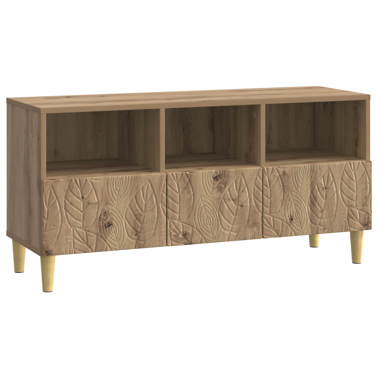 TV-Schränk 102 x 34,5 x 50 cm Artisan-Eiche Holzwerkstoff