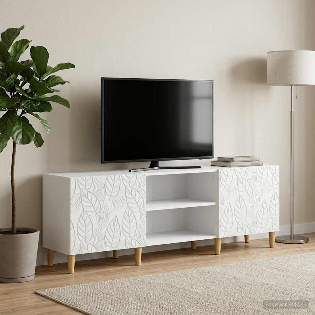 TV-Schränk 150 x 31 x 50 cm Weiß Holzwerkstoff