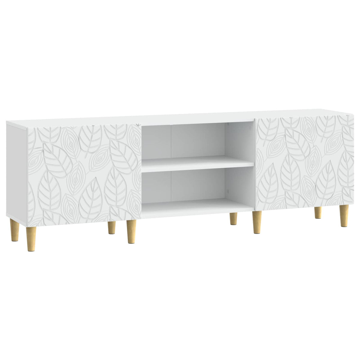 TV-Schränk 150 x 31 x 50 cm Weiß Holzwerkstoff