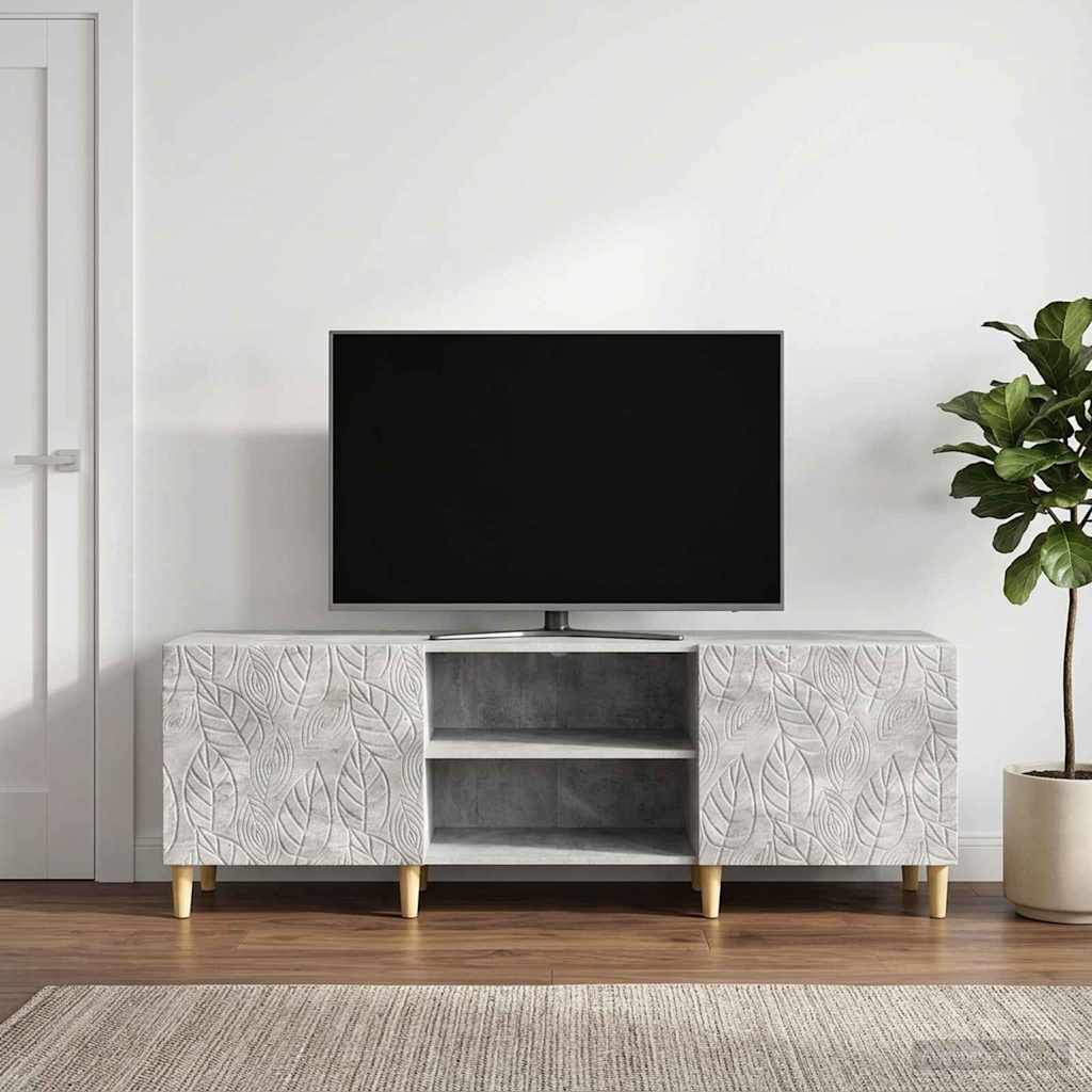 TV-Schränk 150 x 31 x 50 cm Betongrau Holzwerkstoff