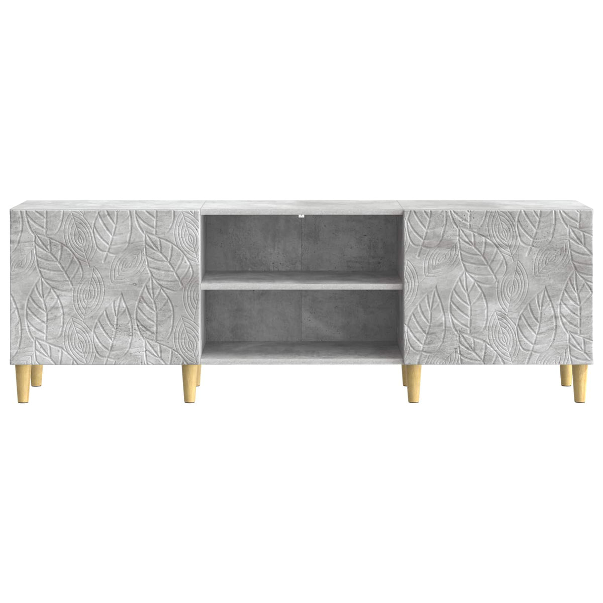 TV-Schränk 150 x 31 x 50 cm Betongrau Holzwerkstoff