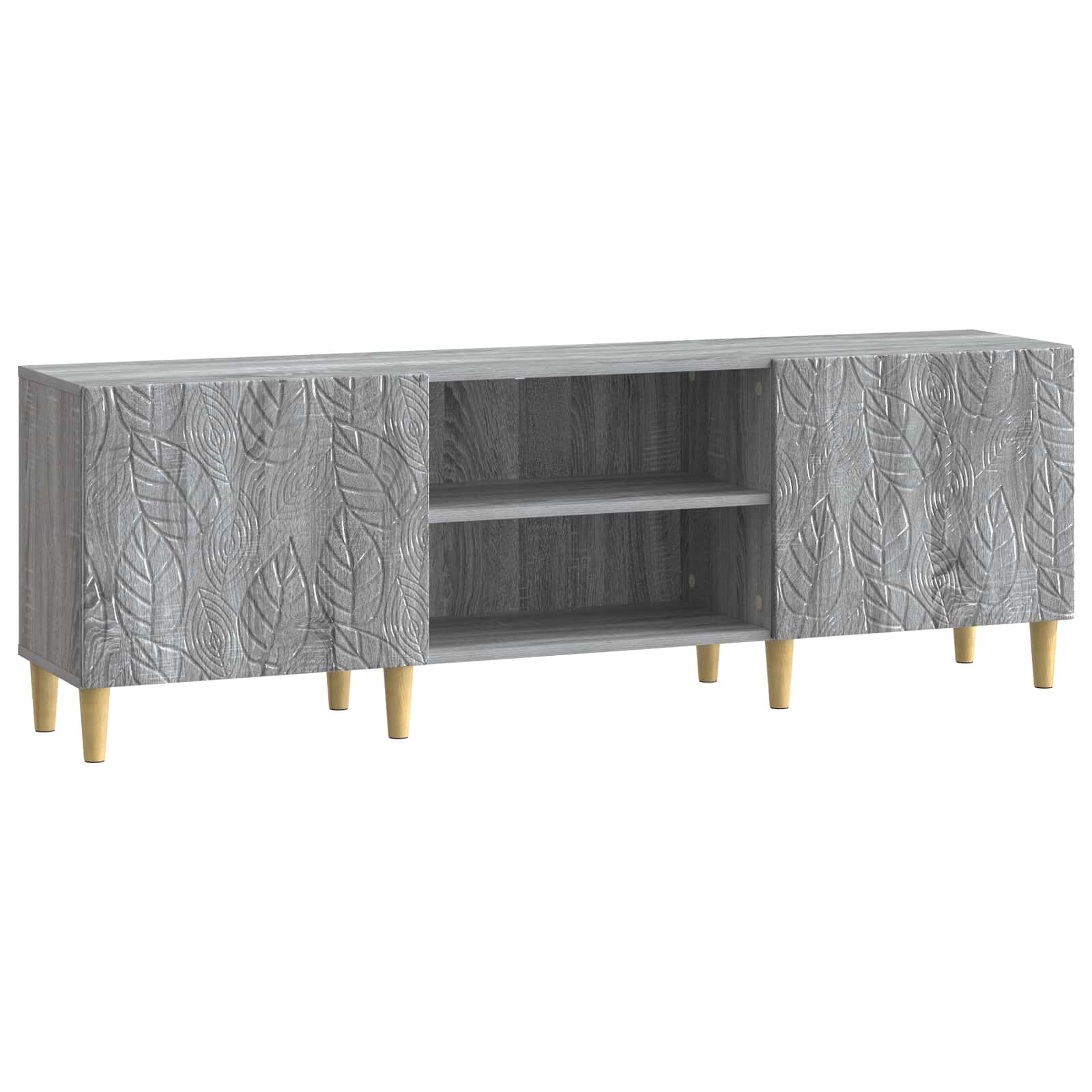 TV-Schränk 150 x 31 x 50 cm Grau Sonoma Holzwerkstoff