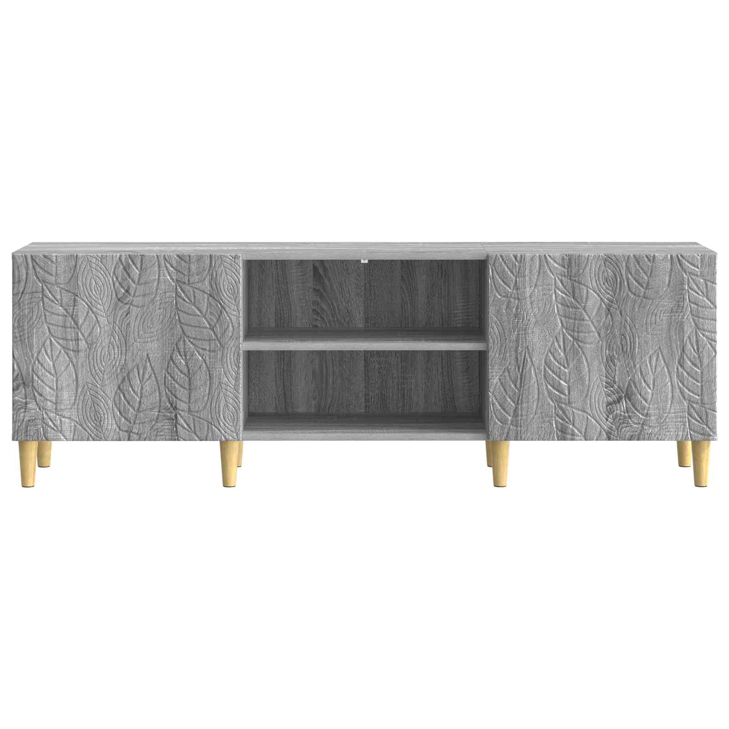 TV-Schränk 150 x 31 x 50 cm Grau Sonoma Holzwerkstoff