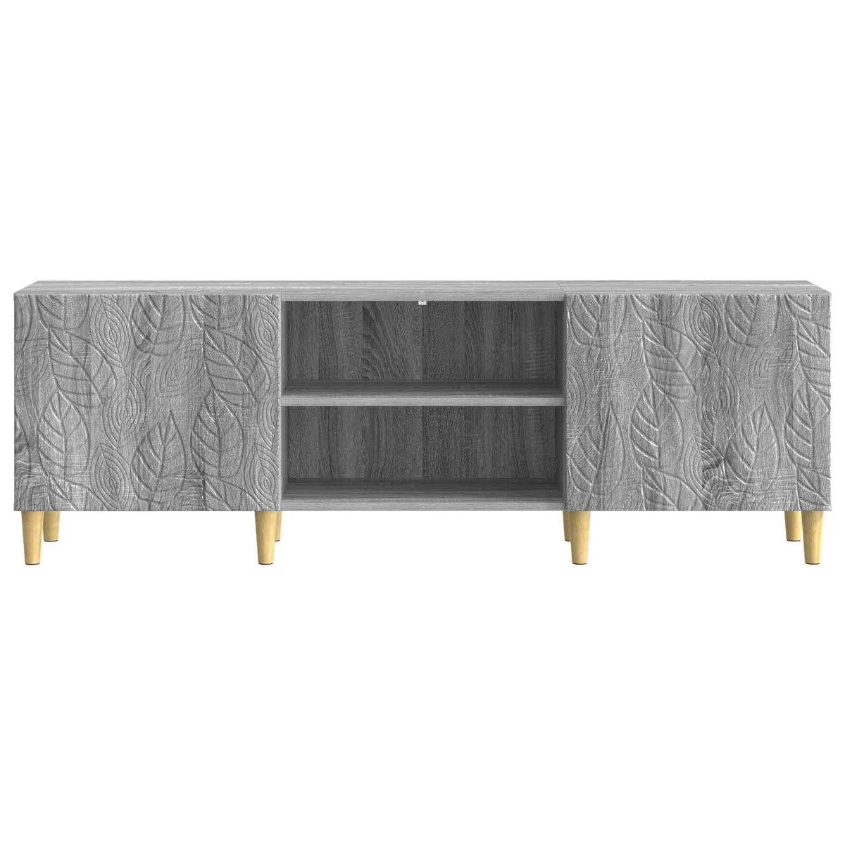 TV-Schränk 150 x 31 x 50 cm Grau Sonoma Holzwerkstoff