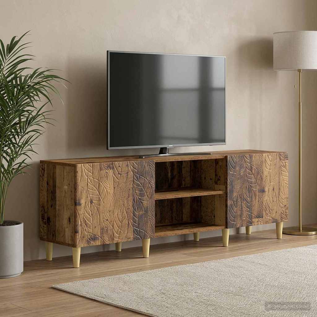 TV-Schränk 150 x 31 x 50 cm Altholz Holzwerkstoff