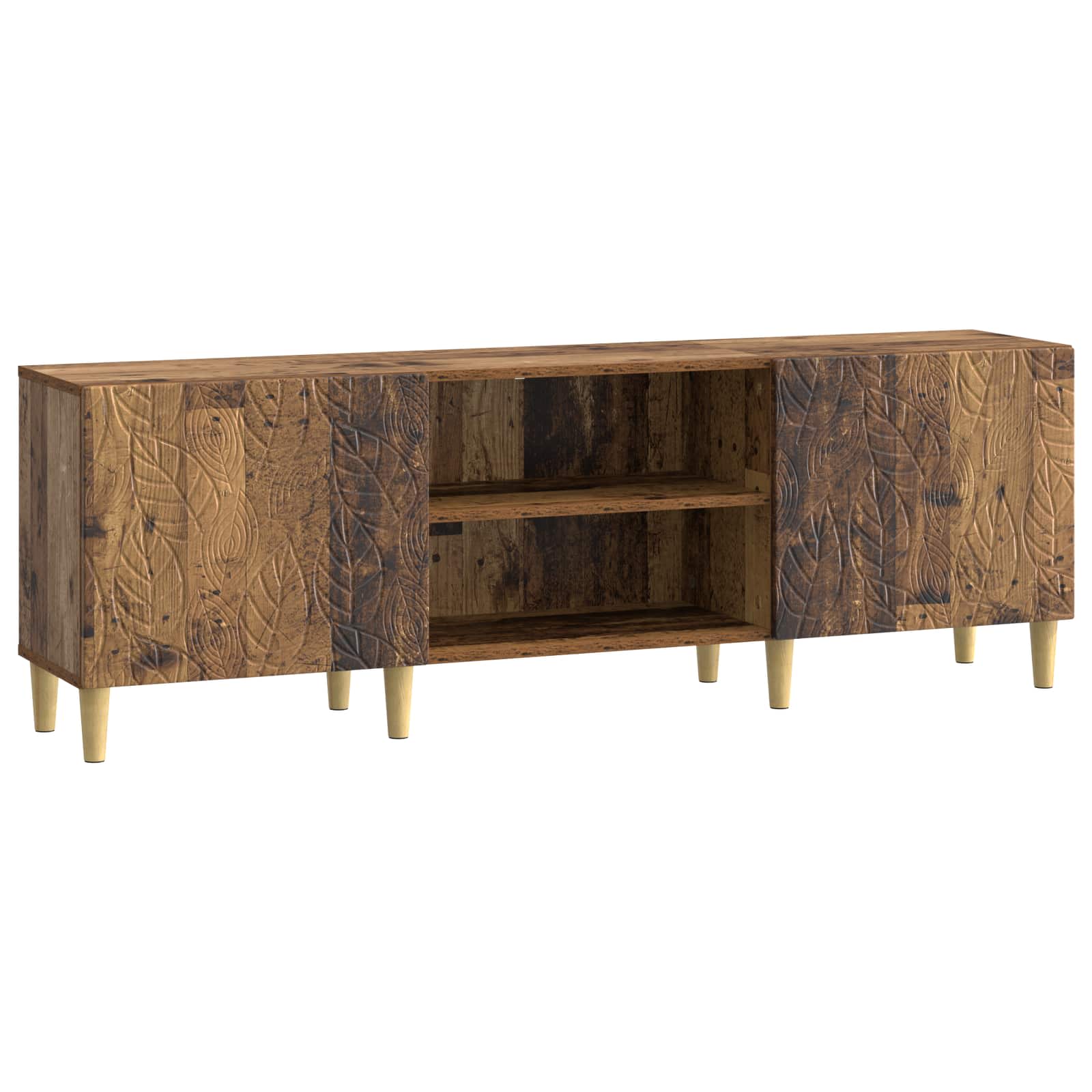TV-Schränk 150 x 31 x 50 cm Altholz Holzwerkstoff