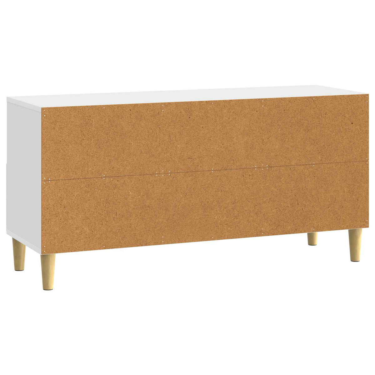 TV-Schränk 102 x 34,5 x 50 cm Weiß Holzwerkstoff