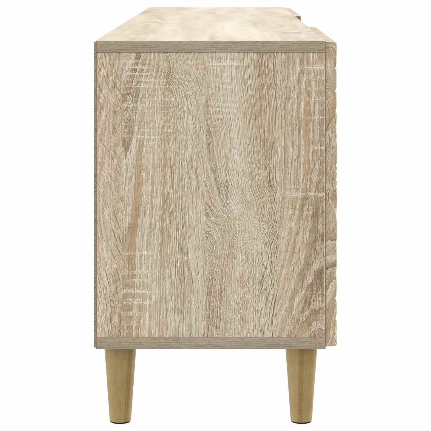 TV-Schränk 102 x 34,5 x 50 cm Sonoma-Eiche Holzwerkstoff