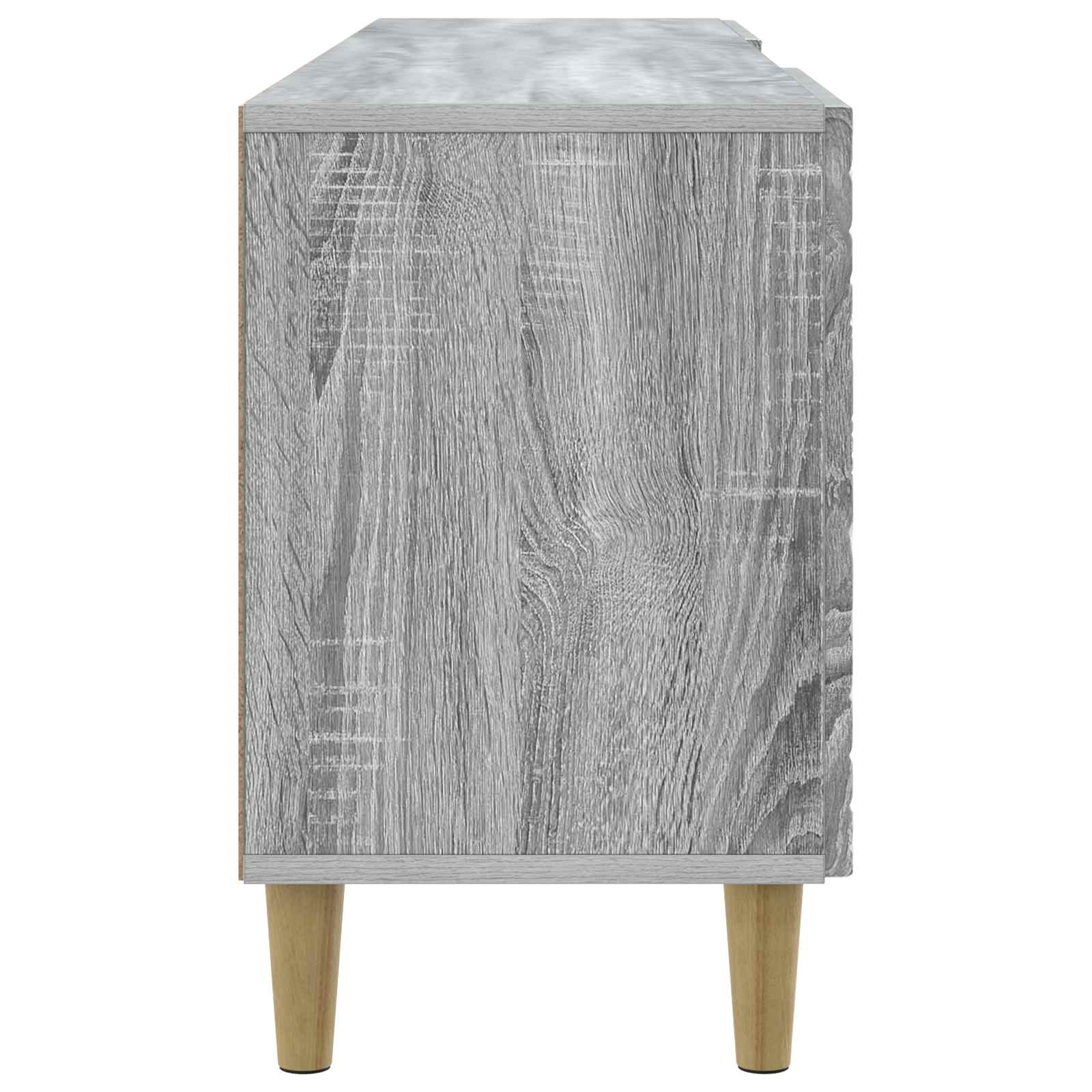 TV-Schränk 102 x 34,5 x 50 cm Grau Sonoma Holzwerkstoff
