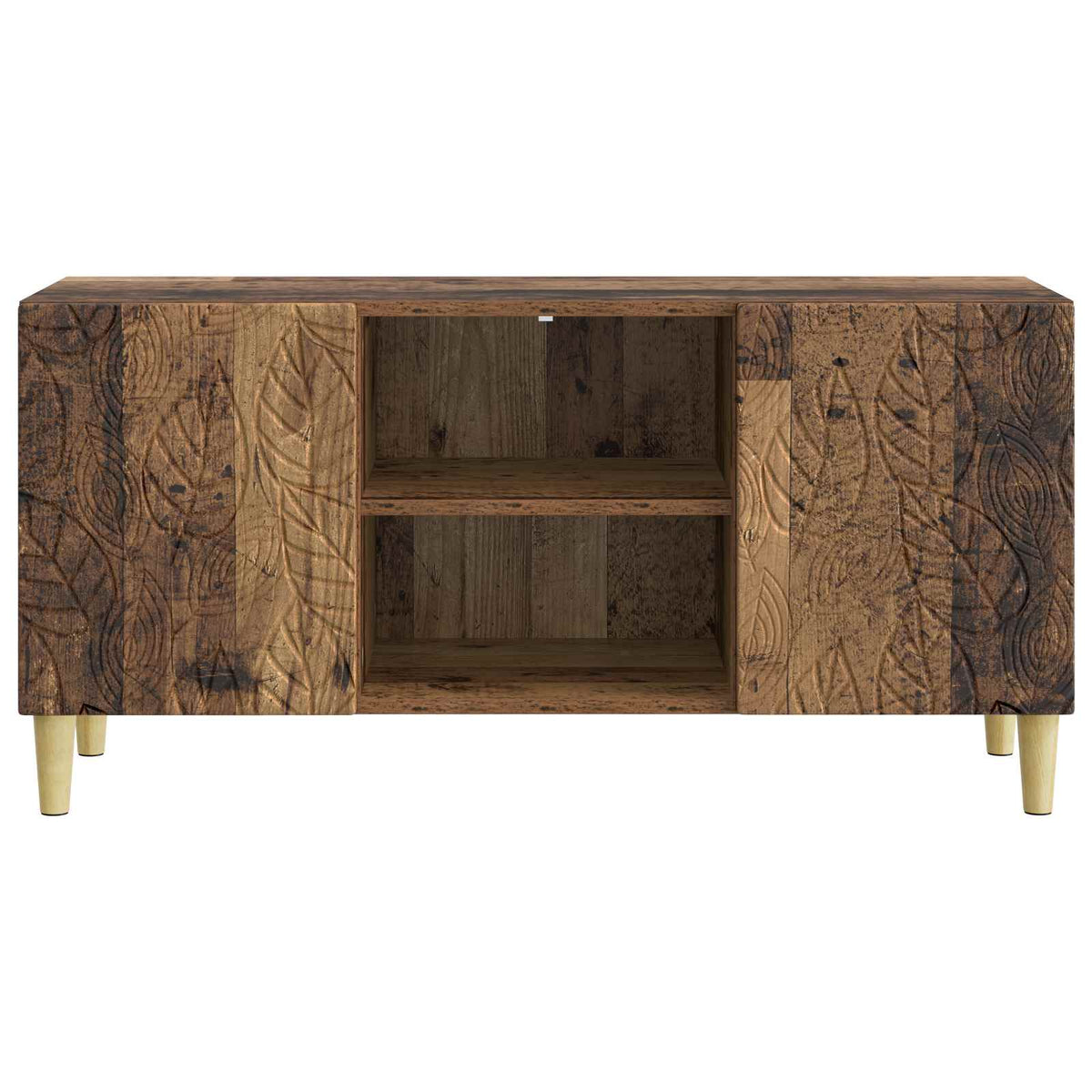 TV-Schränk 102 x 34,5 x 50 cm Altholz Holzwerkstoff