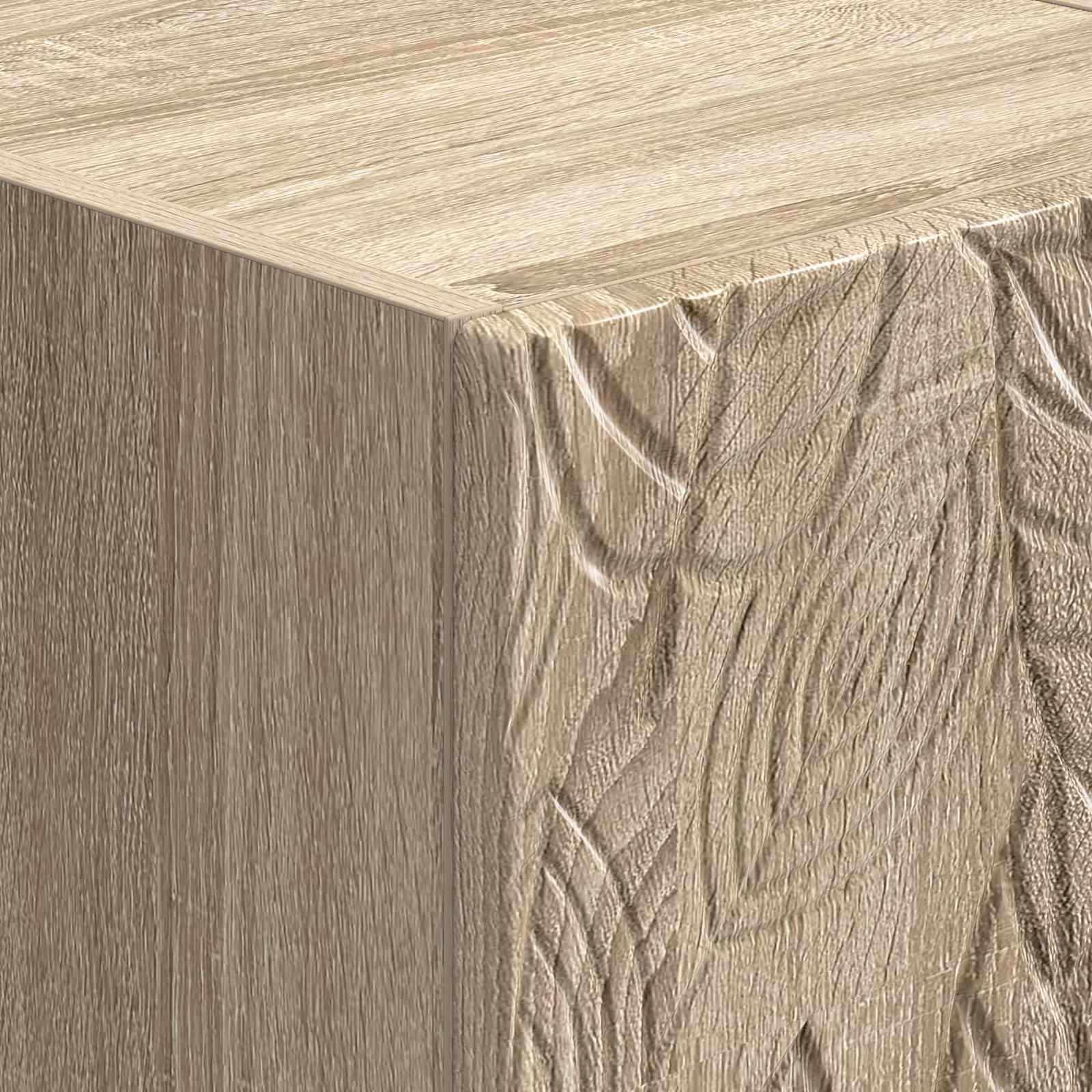 TV-Schränk 147 x 34,5 x 30 cm Sonoma-Eiche Holzwerkstoff